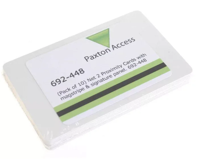 Paxton Paxton 692-448 Net2 Proximity ISO Cards with Magnetic Stripe & Signature Panel