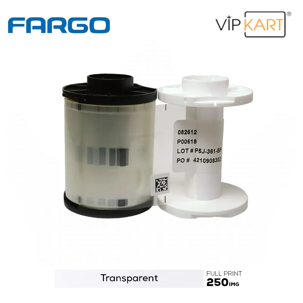 Fargo HID 82612 Akıllı Çip Kesimli Laminasyon Filmi 1.0mm – 250 Baskı