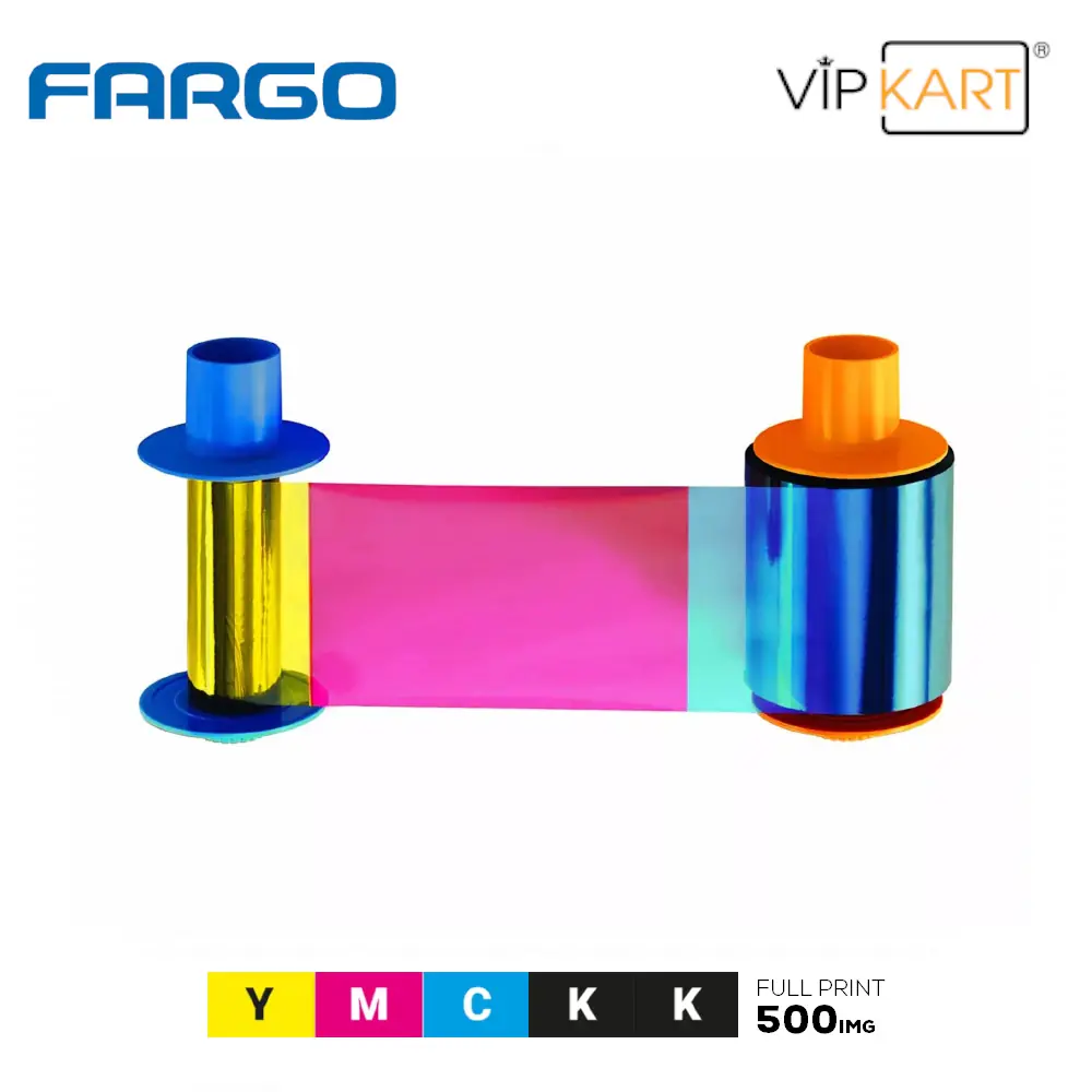Fargo HID 45715 YMCKK Ribon – 500 Baskı