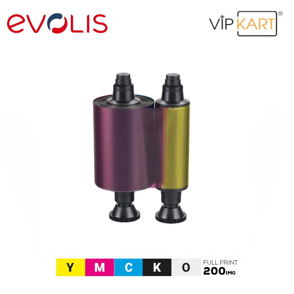 Evolis R3011 YMCKO Ribon – 200 Baskı