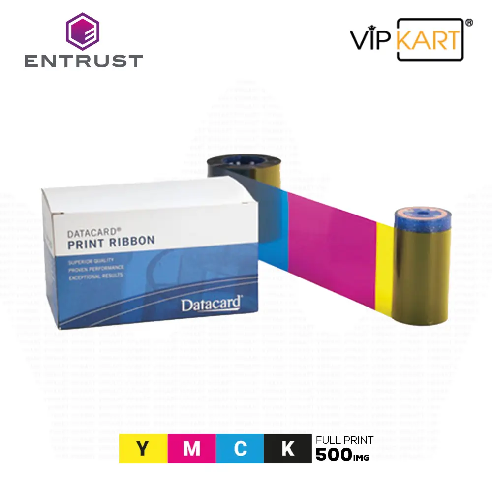 Entrust Datacard 534000-008 YMCK Ribon – 500 Baskı