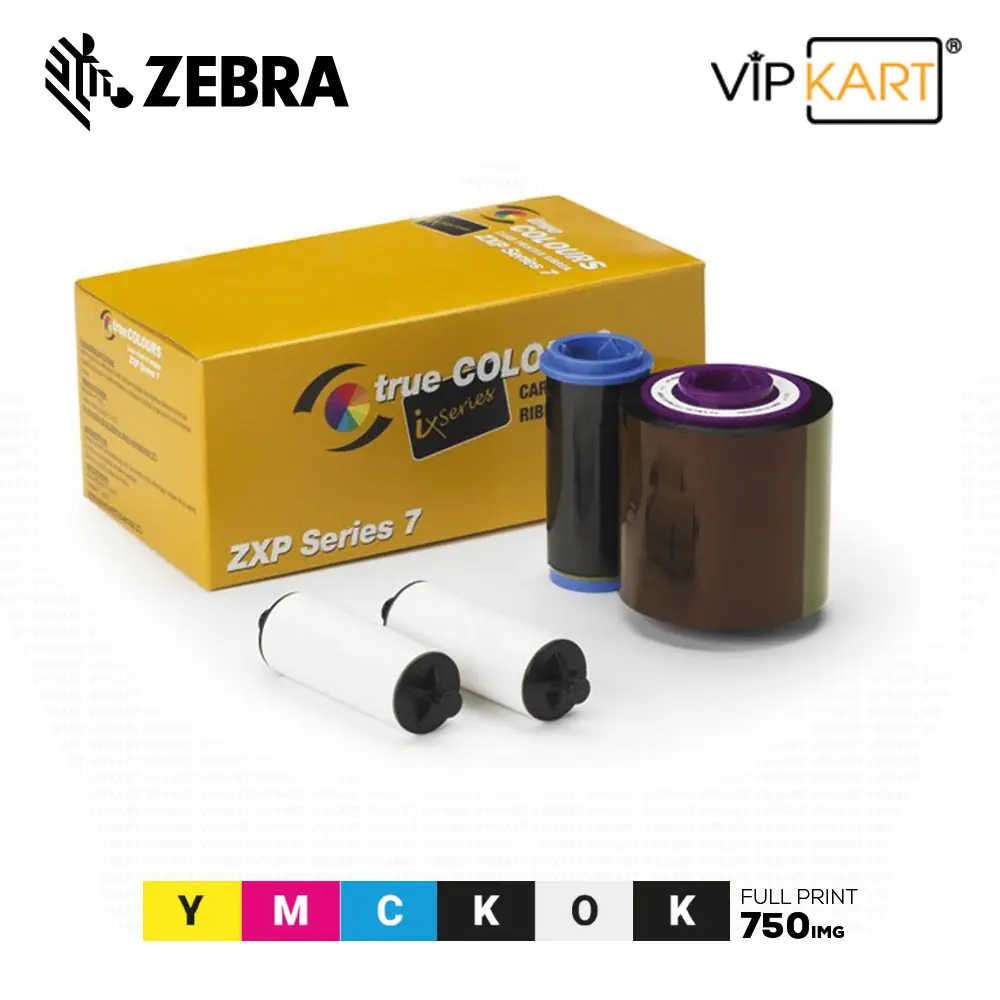 Zebra 800077-749 YMCKOK Ribon – 750 Baskı