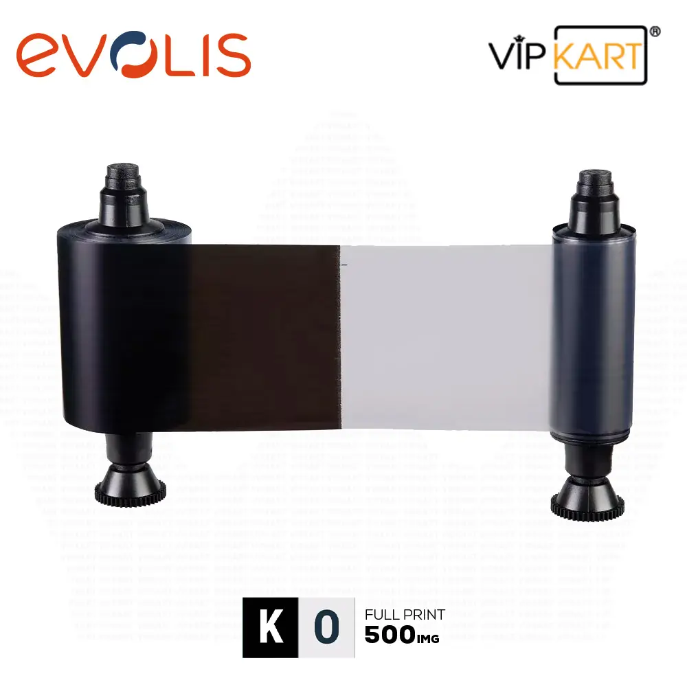 Evolis R3012 KO MonoChrome Ribon – 500 Baskı
