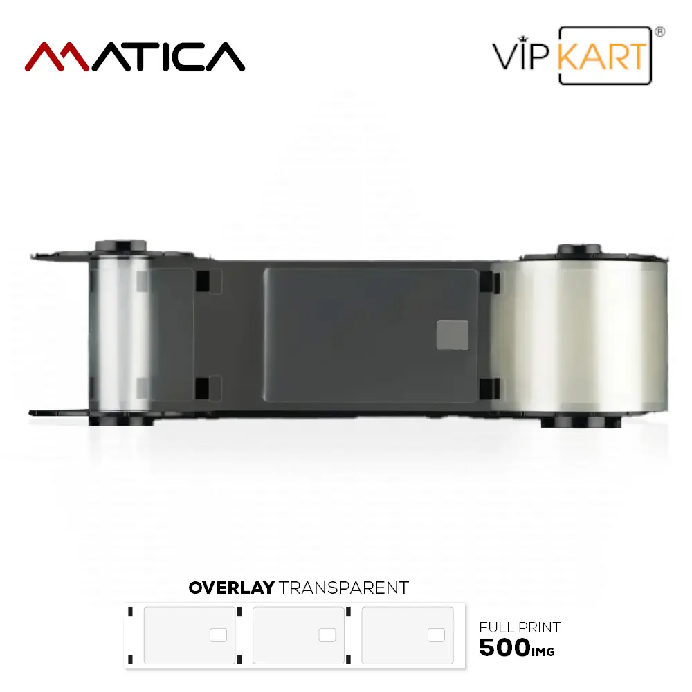 Matica PR26605402 Şeffaf Akıllı Çip Kesimli Laminasyon Filmi 1.0mm - 500 Baskı