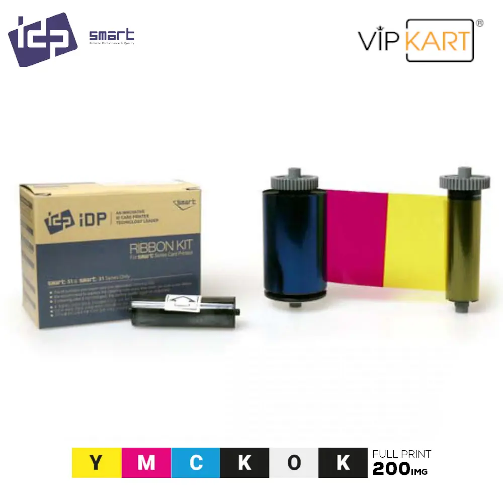 IDP Smart 659376 YMCKOK Ribon – 200 Baskı