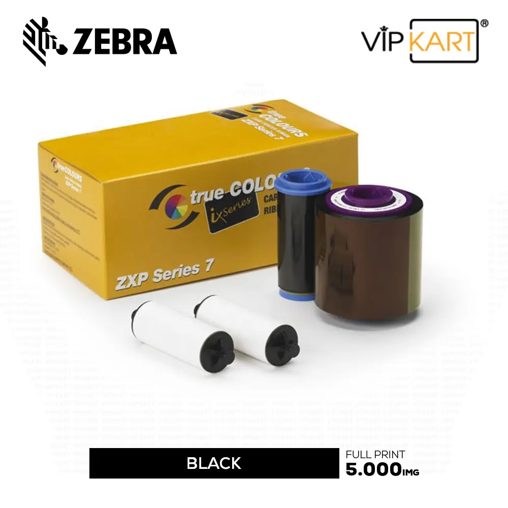 Zebra 800077-711 K (Siyah) Monochrome Ribon – 5000 Baskı