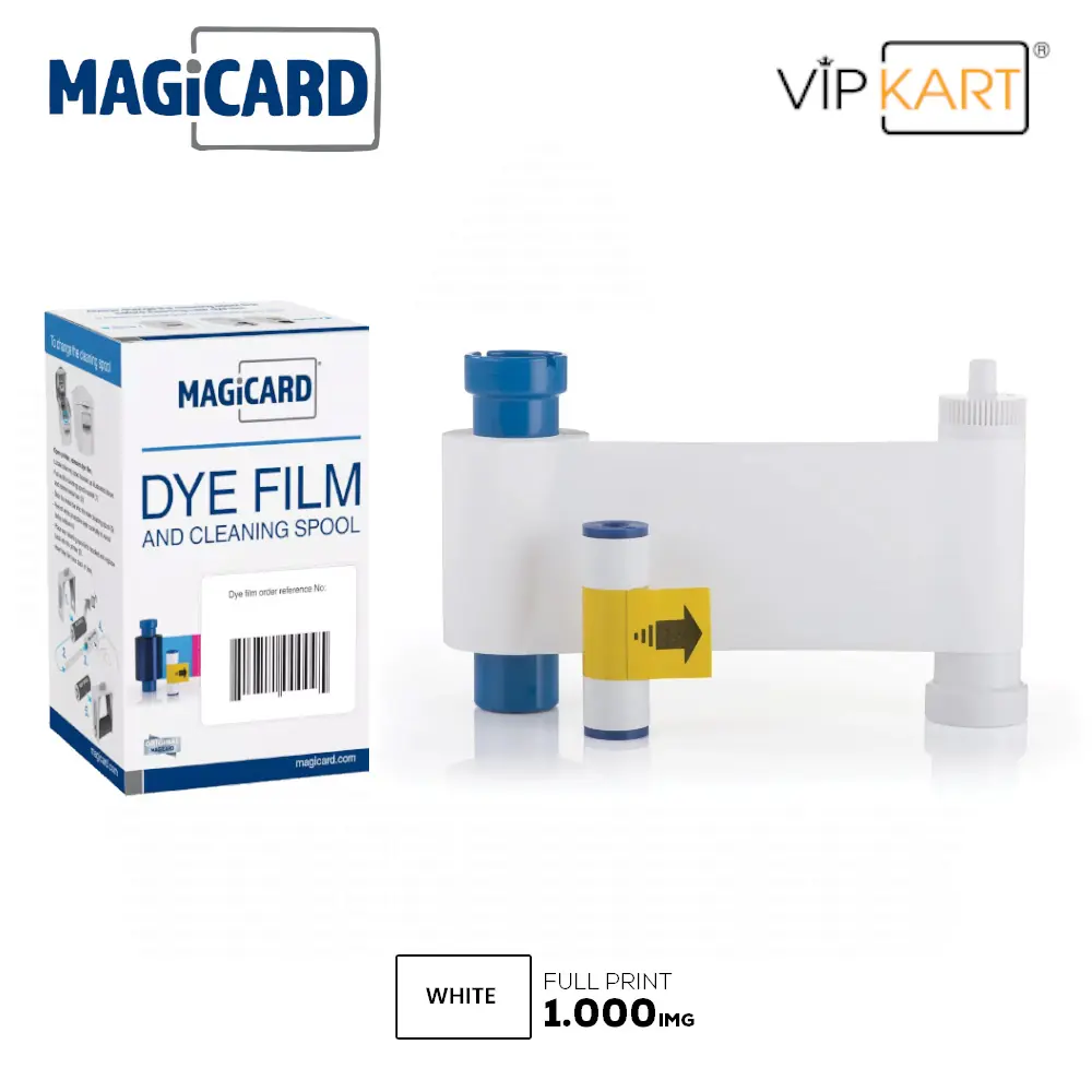 Magicard MA1000K White (Beyaz) MonoChrome Ribon – 1000 Baskı