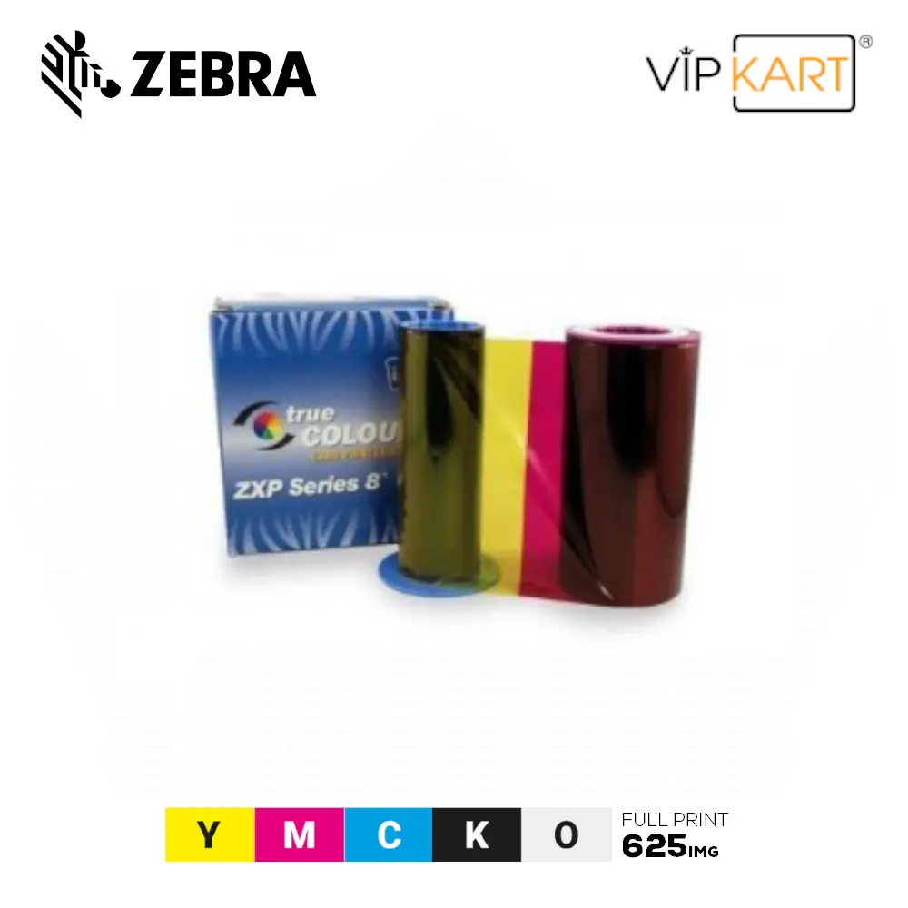 Zebra 800012-445 YMCK Ribon – 625 Baskı