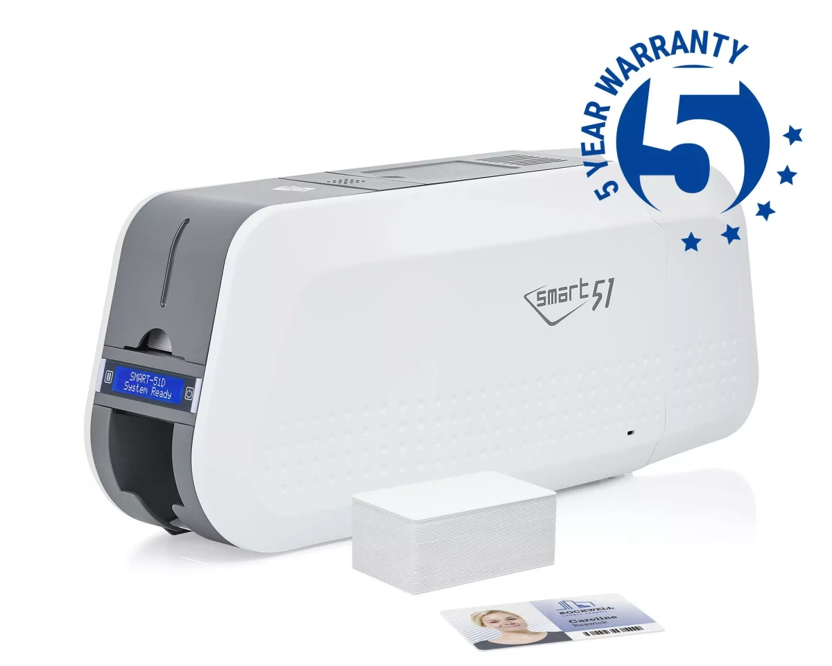 IDP Smart 51S Kart Yazıcı - Tek Yüz | Doğrudan Karta Baskı [DTC]