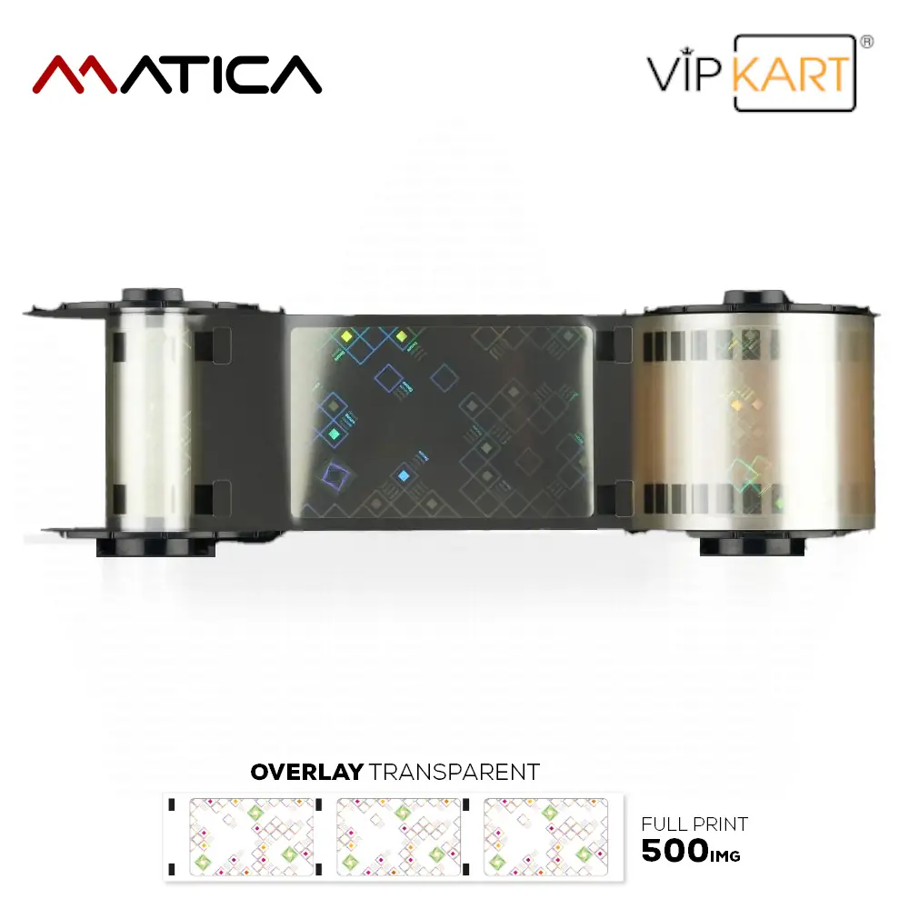Matica PR26608414 Genel Holografik Desen-A Akıllı Çip Kesimli Laminasyon Filmi 0.6mm - 500 Baskı