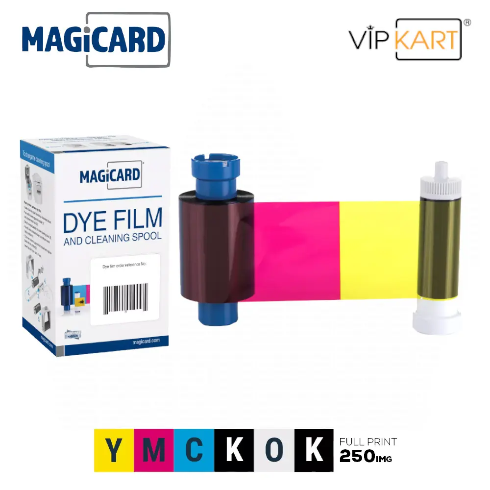 Magicard MB250 YMCKOK Ribon – 250 Baskı