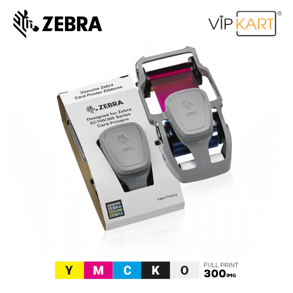 Zebra 800300-255EM YMCKO Ribon – 300 Baskı