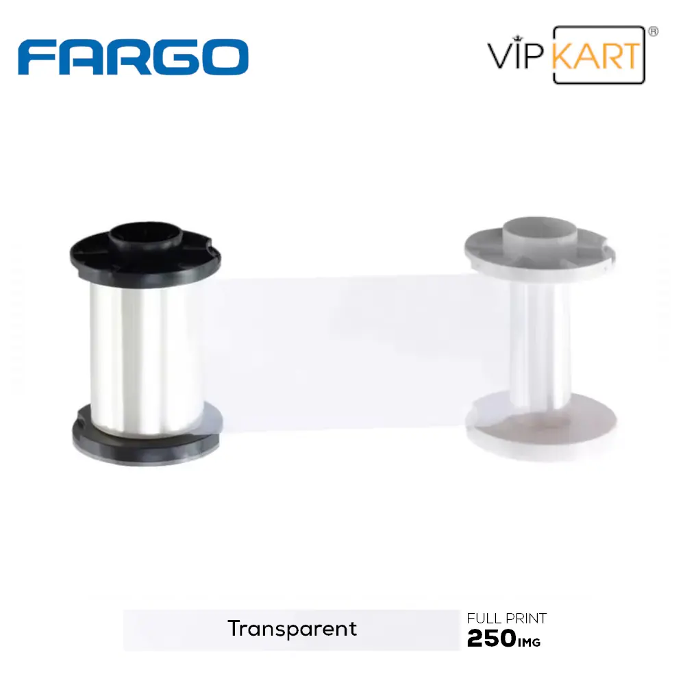 Fargo HID 82600 PolyGuard Şeffaf Laminasyon Filmi 0.6mm – 250 Baskı