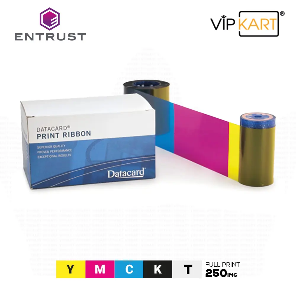 Entrust Datacard 534700-001 YMCKT Ribon – 250 Baskı