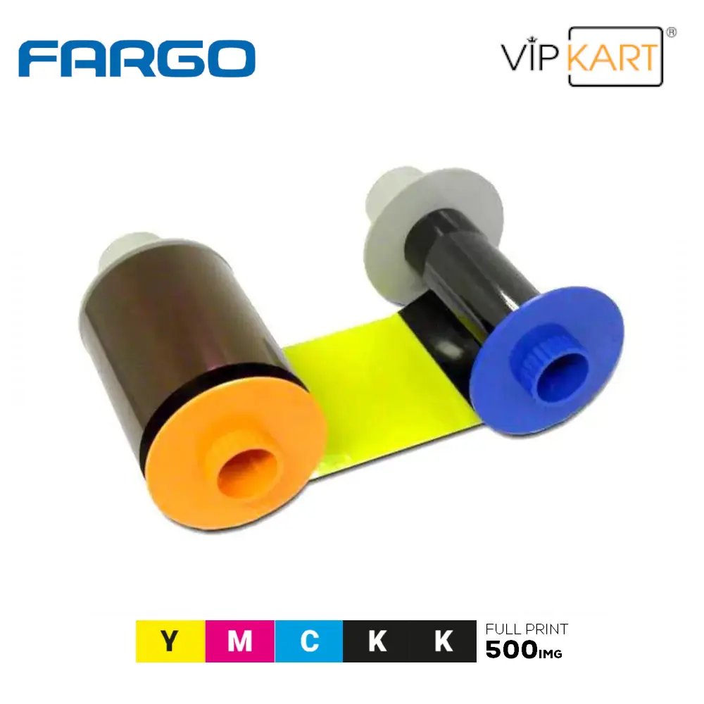 Fargo HID 84052 YMCKK Ribon – 500 Baskı