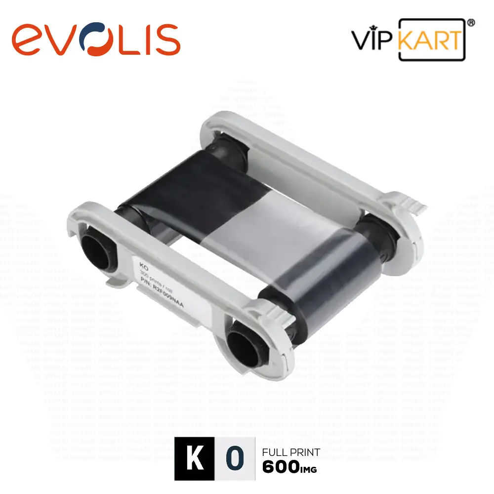 Evolis R2F010NAA KO MonoChrome Ribon – 600 Baskı