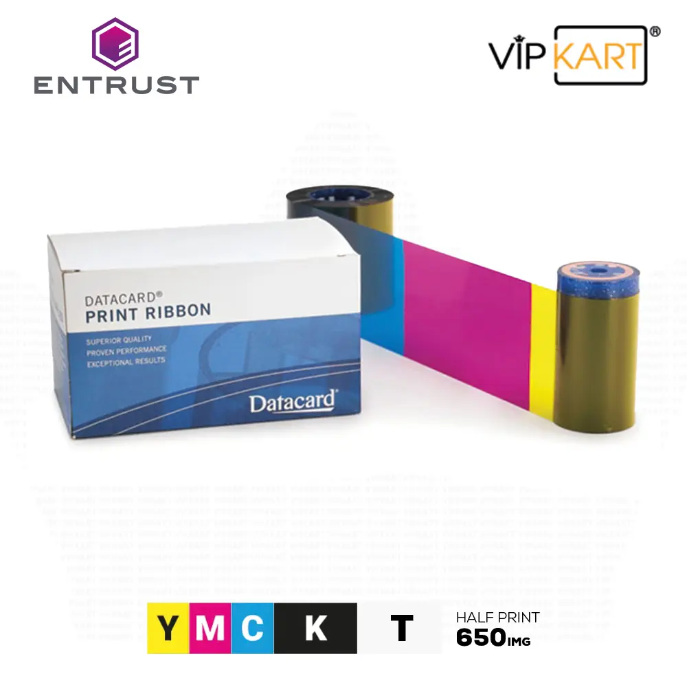 Entrust Datacard 534700-002 ymcKT Yarım Panel Ribon – 650 Baskı
