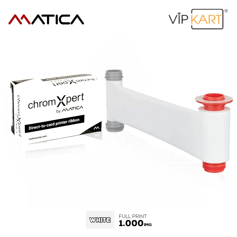 Matica White MonoChrome Ribon – 1000 Baskı