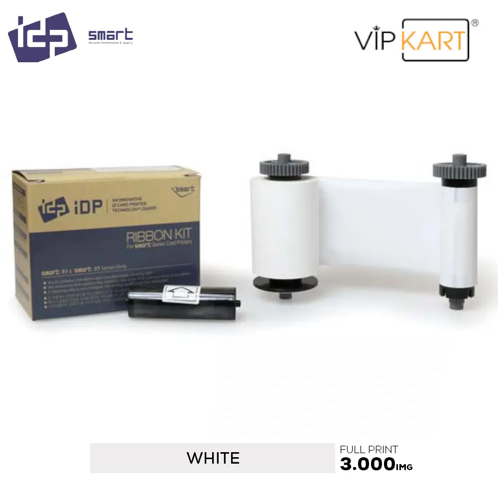 IDP Smart 659193 White (Beyaz) Monochrome Ribon – 3000 Baskı