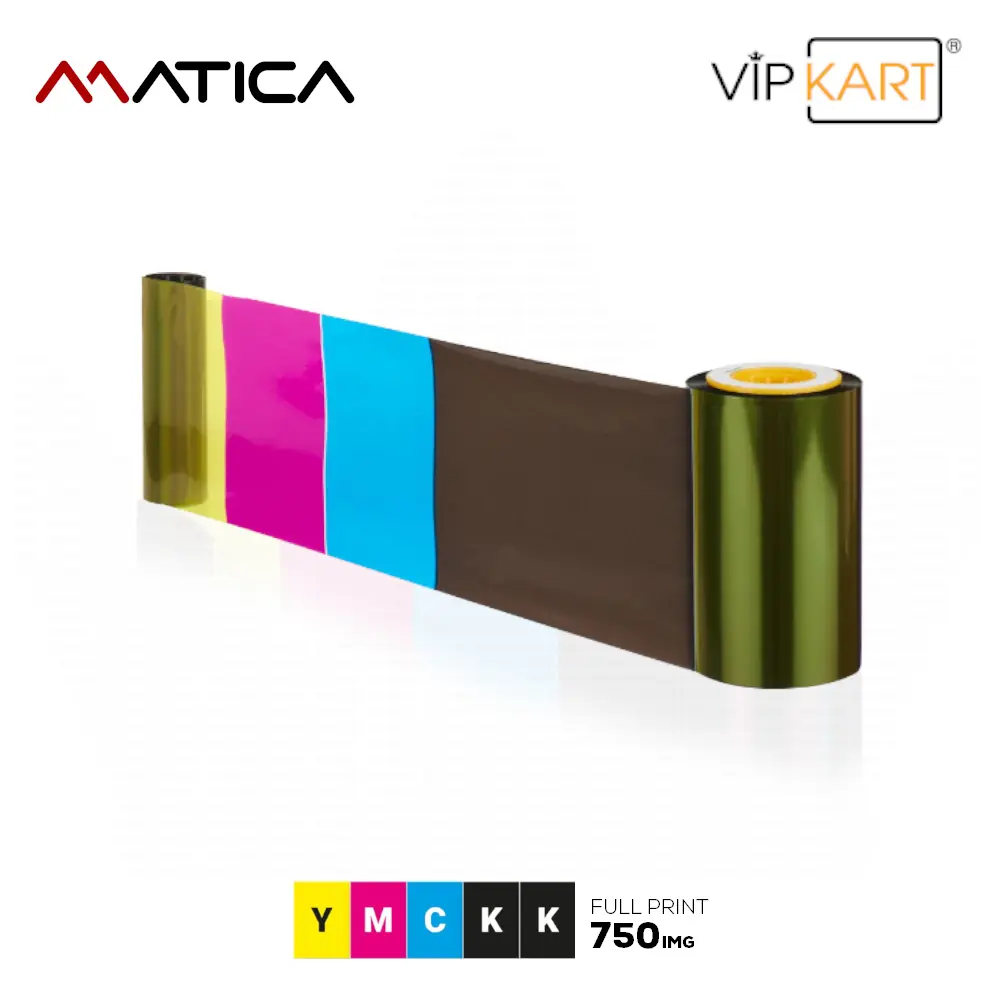 Matica YMCKK Diamond ReTransfer Film Ribon – 750 Baskı