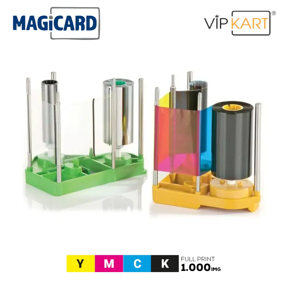 Magicard Prima-431 YMCK ReTransfer Film Ribon Set – 1000 Baskı