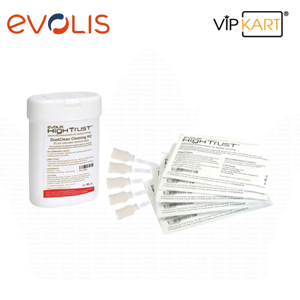 Evolis A5003 Baskı Kafası Temizleme Çubuğu (25'li)