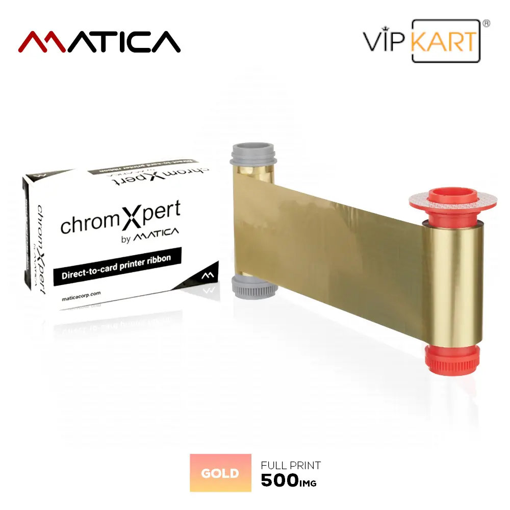 Matica Altın Metalik Ribon – 500 Baskı