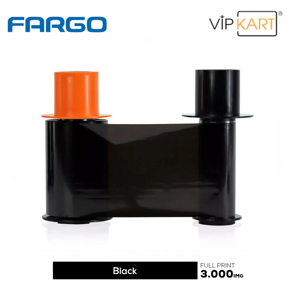 Fargo HID 45202 K (Siyah) Monochrome Ribon – 3000 Baskı