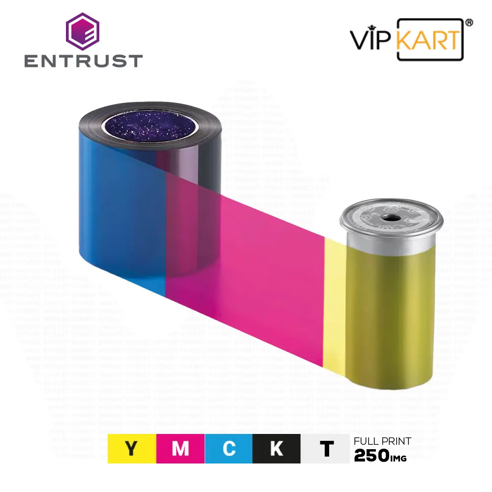 Entrust Datacard 525100-021 YMCKT Ribon – 250 Baskı
