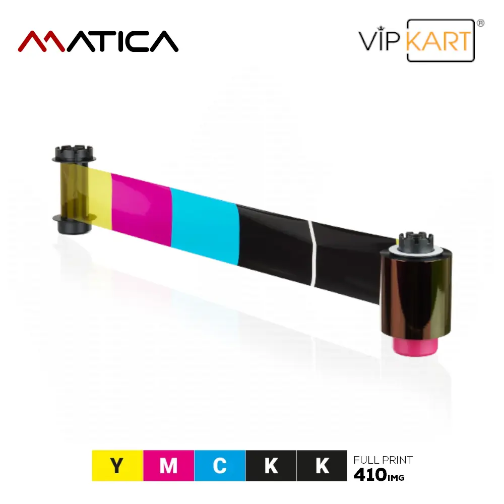 Matica YMCKK Platinum ReTransfer Film Ribon – 410 Baskı