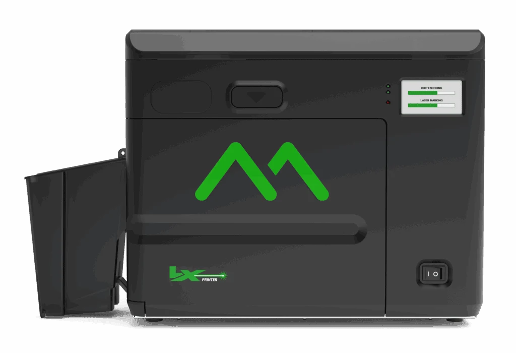 Imprimantă laser de carduri Matica LX Printer | Laser fibră GEN3